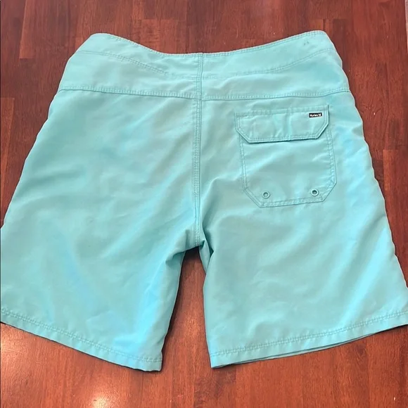 Hurley Blue and Black Board Shorts Swimwear - Picture 3 of 6